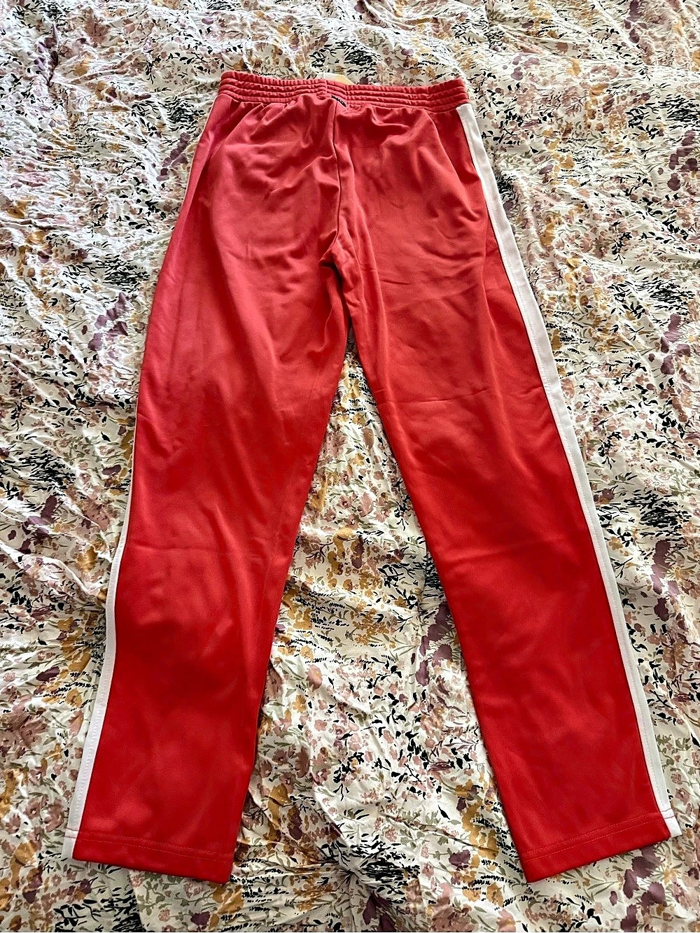 Obey Cashed Out Pant Red & White Track Pants Small